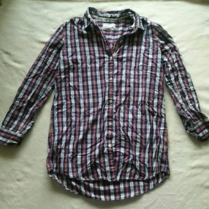 Aerie | Plaid Sleep Shirtdress